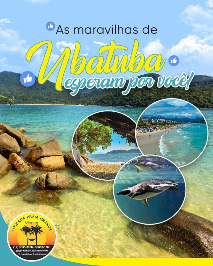 Pousada Praia Grande Ubatuba Exteriör bild